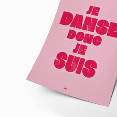 Affiche Je danse donc je suis