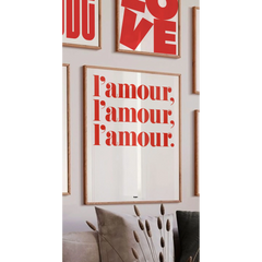 Affiche L'amour, l'amour, l'amour