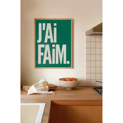 Affiche J'ai faim.