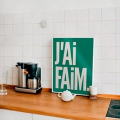 Affiche J'ai faim.