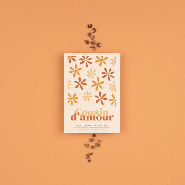 Sachet de graines - Cousin d'amour
