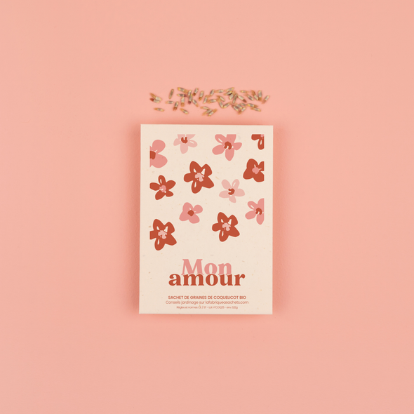 Sachet de graines - Mon amour
