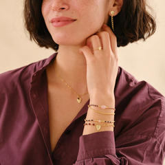 Bracelet Apaisant en Quartz Rose
