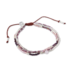 Bracelet Réflexion Quartz Rose