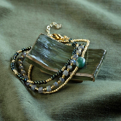 Bracelet Identité Labradorite Aventurine