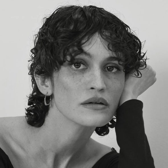 Petites boucles d'oreilles créoles Dune