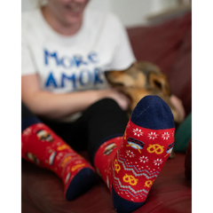 Chaussettes chaudes Nøtteknekker