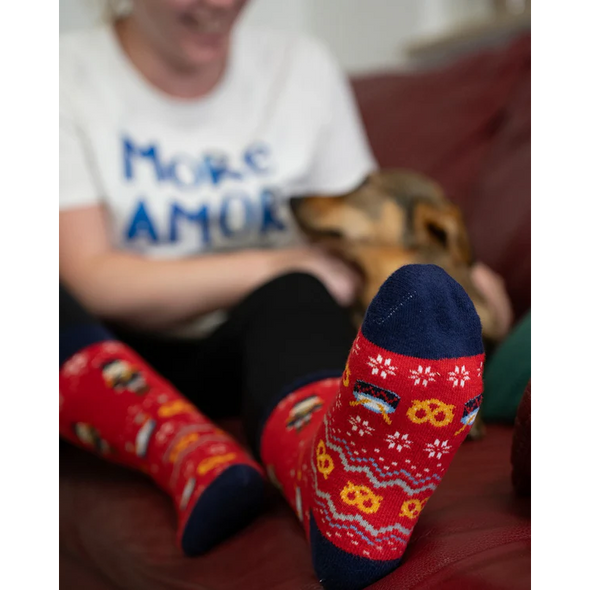 Chaussettes chaudes Nøtteknekker