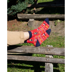 Chaussettes chaudes Nøtteknekker