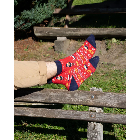 Chaussettes chaudes Nøtteknekker