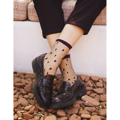 Chaussettes transparentes Vénus