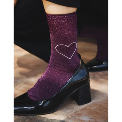 Chaussettes pailletées Frida