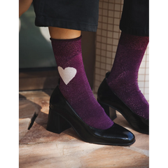 Chaussettes pailletées Frida