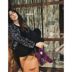 Chaussettes pailletées Frida