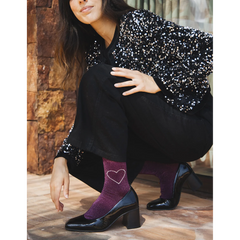 Chaussettes pailletées Frida