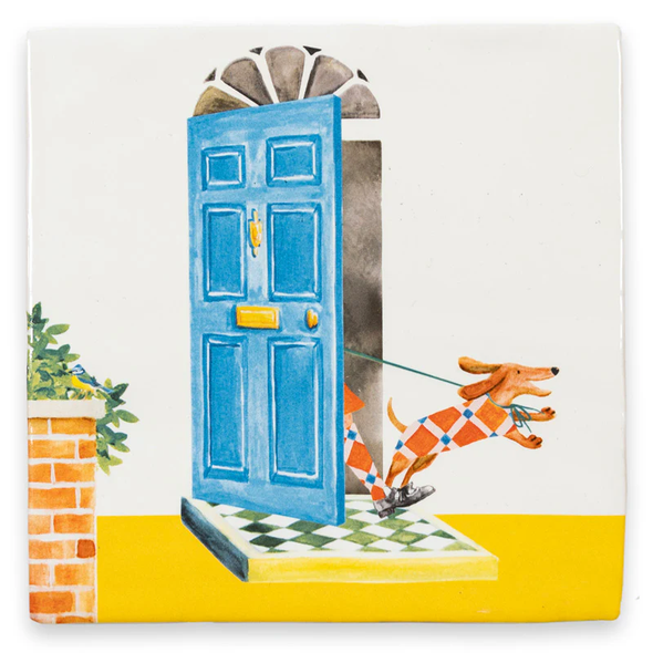 Carreau de céramique - My Dog & I