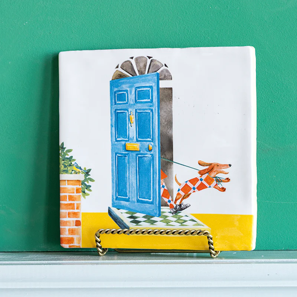 Carreau de céramique - My Dog & I