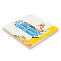 Carreau de céramique - My Dog & I