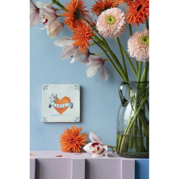 Carreau de céramique - With all my heart