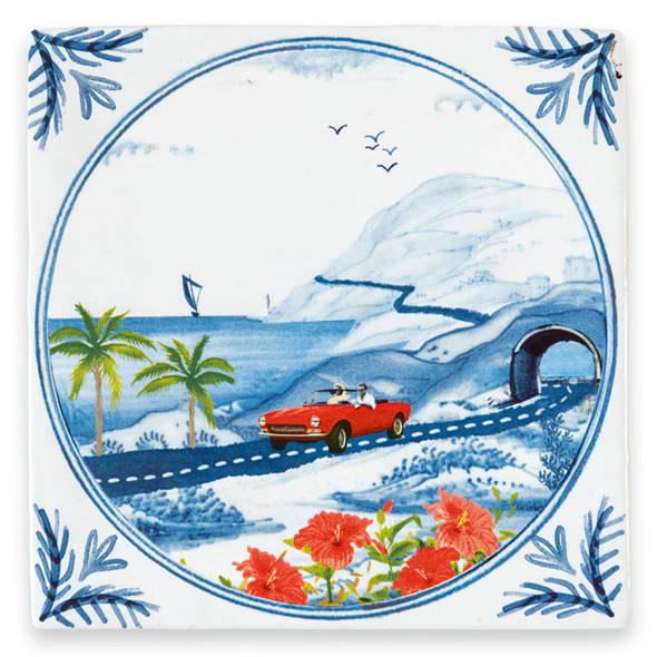 Carreau de céramique - Sunny road trip