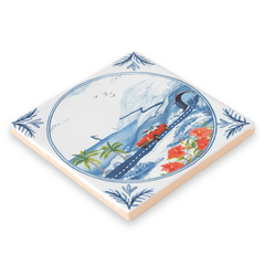 Carreau de céramique - Sunny road trip