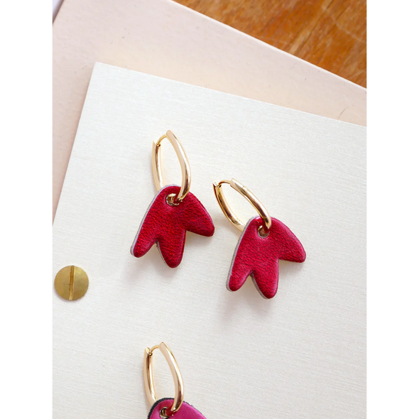 Boucles d'oreilles Bilbao - Cherry