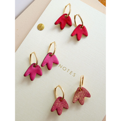 Boucles d'oreilles Bilbao - Cherry