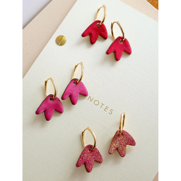 Boucles d'oreilles Bilbao - Cherry