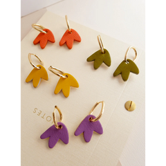 Boucles d'oreilles Bilbao - Orange H