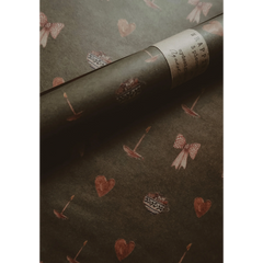 Set de 3 papiers cadeaux kraft -  Ambiance de Noël