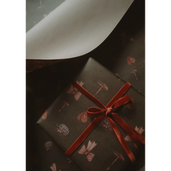 Set de 3 papiers cadeaux kraft -  Ambiance de Noël