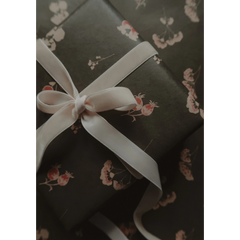 Ruban de velours beige