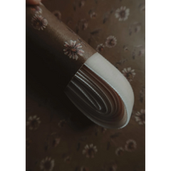 Ruban de velours beige