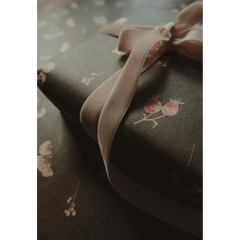 Ruban de velours beige