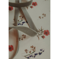 Ruban de velours vert sauge