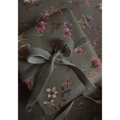 Ruban de velours vert sauge