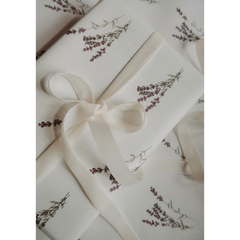 Ruban de velours blanc pur