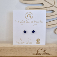 Boucles d'oreilles pailletées - Etoiles