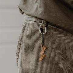 Porte-clés en bois - Skate