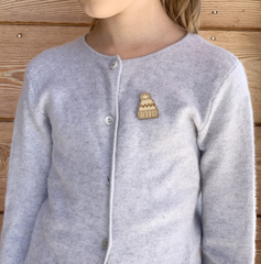 Pin's en bois - Bonnet