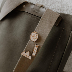 Pin's en bois - Montagne