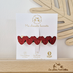 Barrette clip - Coeur