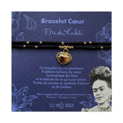Bracelet double Frida Kahlo - Coeur