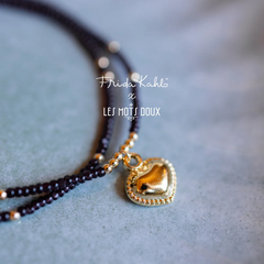 Bracelet double Frida Kahlo - Coeur