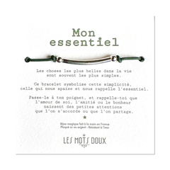 Bracelet Mon Essentiel - XL - Kaki
