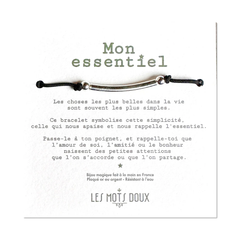 Bracelet Mon Essentiel - XL - Noir