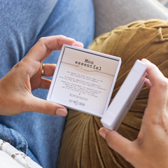 Bracelet Mon Essentiel - cordon doré