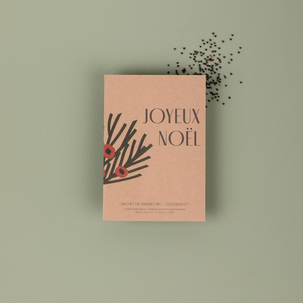 Sachet de graines - Joyeux Noël