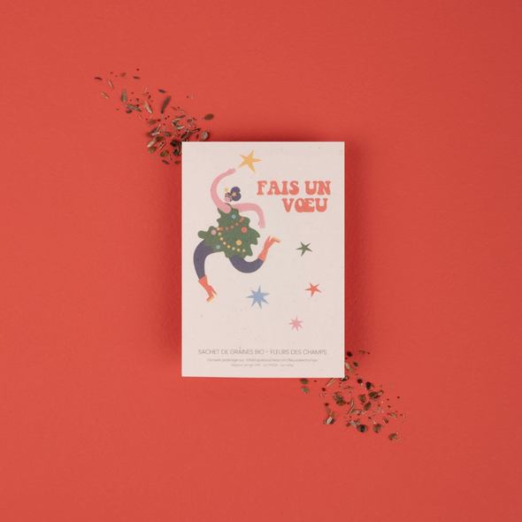 Sachet de graines - Fais un voeu