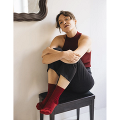 Chaussettes à paillettes - Tango Rouge